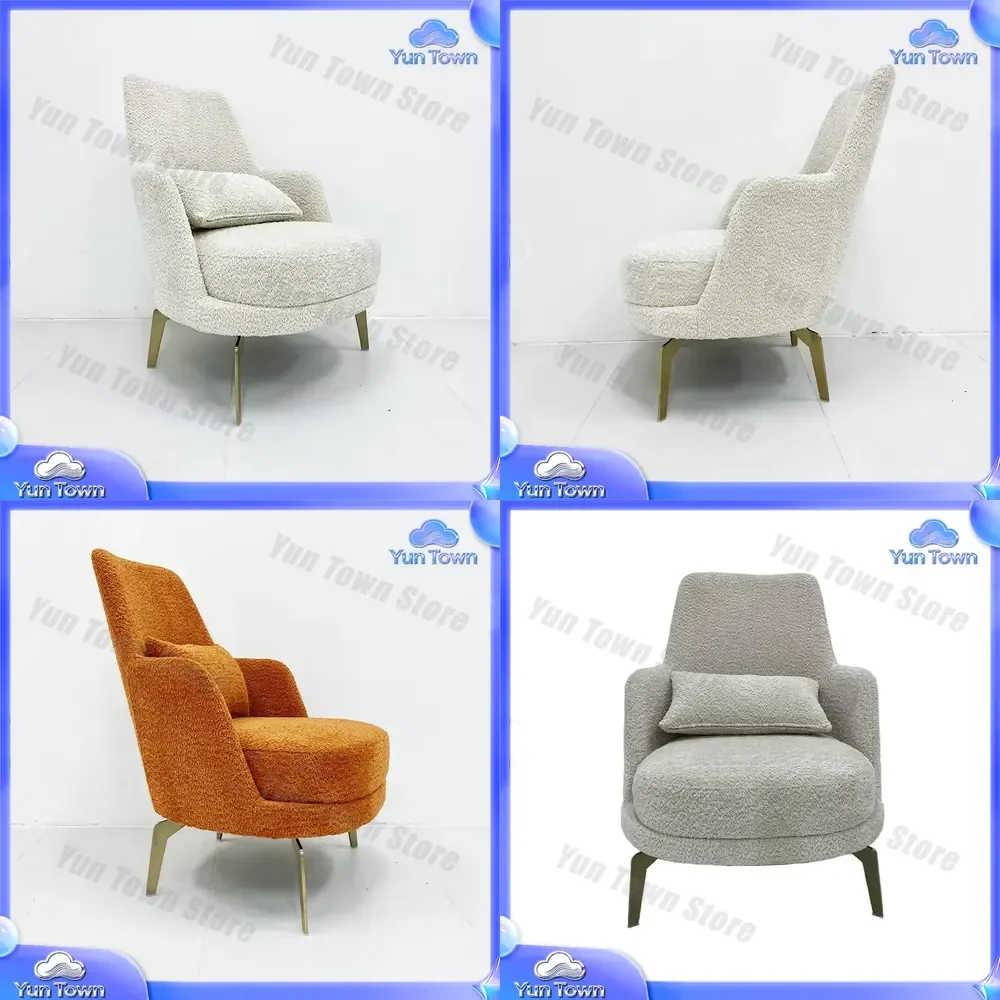Modular Tufted Velvet Reclining Chair for Chinese Custom Modern Casual Dining Room Bedroom Living Room Adjustable Home Office