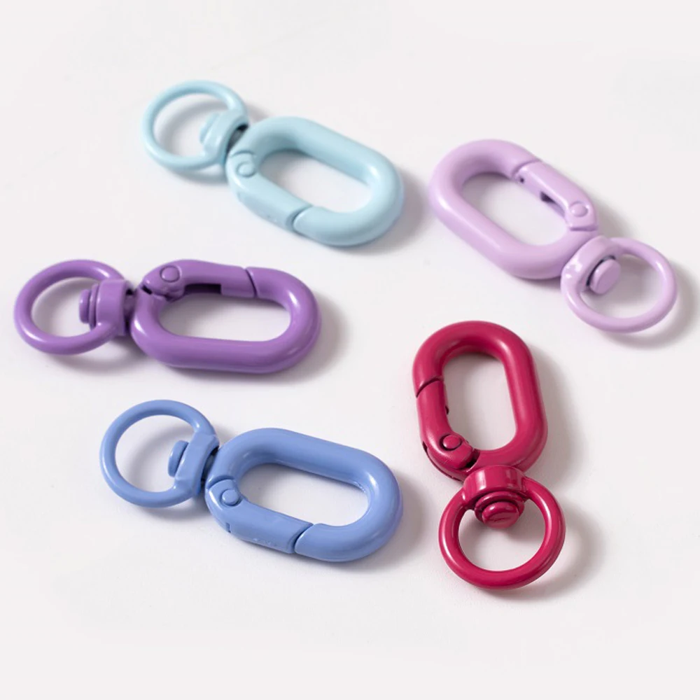 5pcs 39.5x15.5mm Lanyard Swivel Snap Hooks Lobster Claw Clasps Key Chain Clip for Keychain Jewelry Purse Making DIY Lanyard image 4
