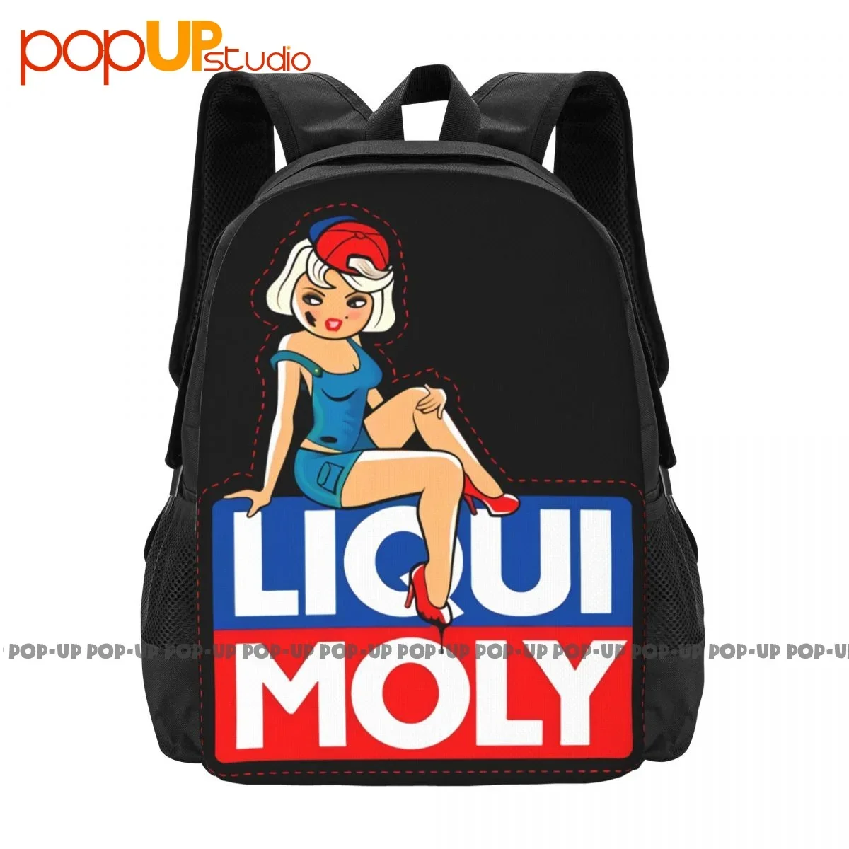 Liqui Moly Honduras Logo Backpack Large Capacity Vintage Creative Gymnast Bag Multi-function