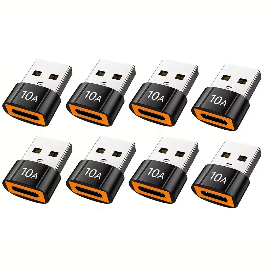 10A USB A To USB C OTG Adapter Type C to USB Converter USB 3.0 Adapter For Xiaomi 14 MacBook USB To Type C OTG Connector image 3