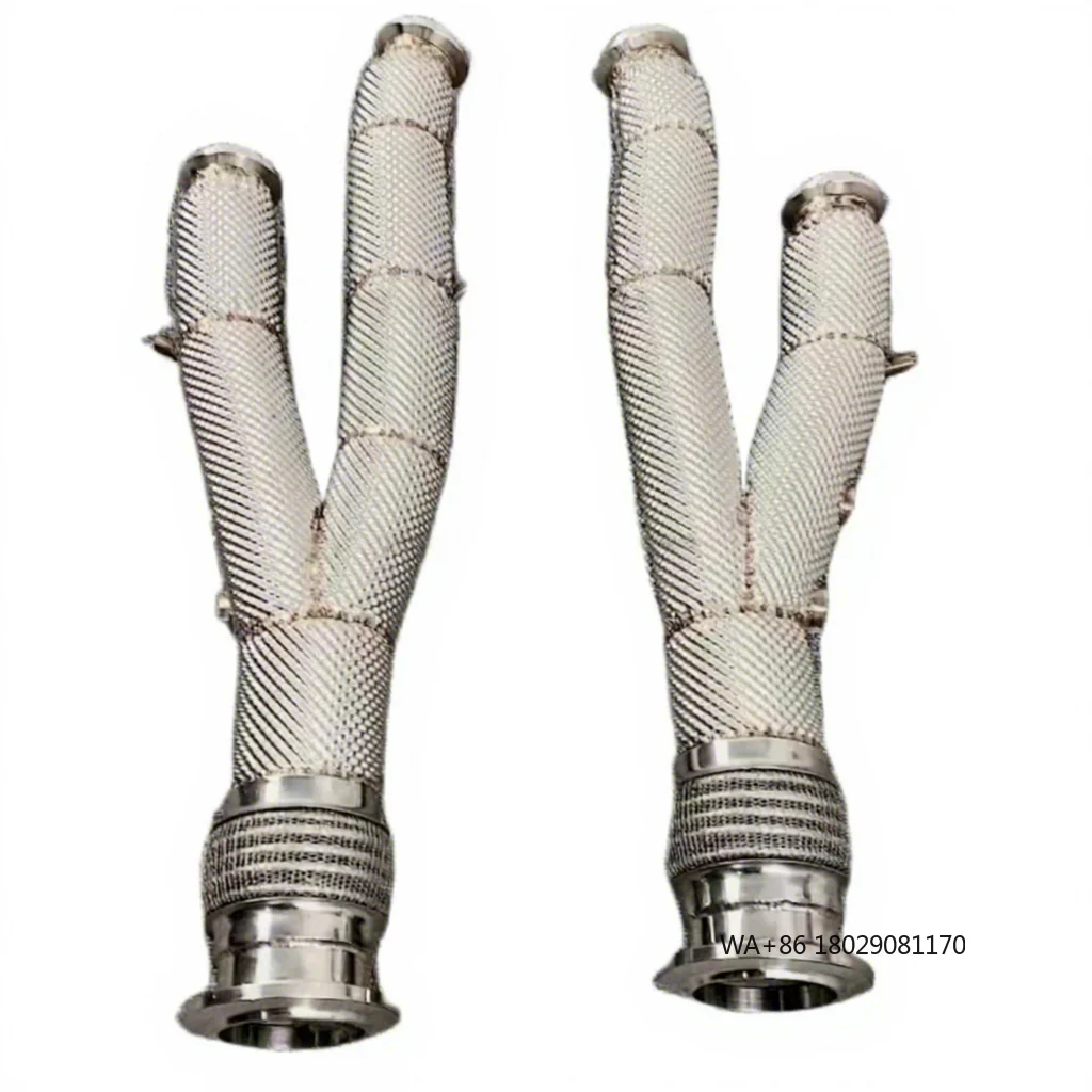 

High Quality Exhaust Header Performance Downpipe for Aventador Lp700 Lp720 Lp7404 Sv Svj 6.5 V12 Manifold Header