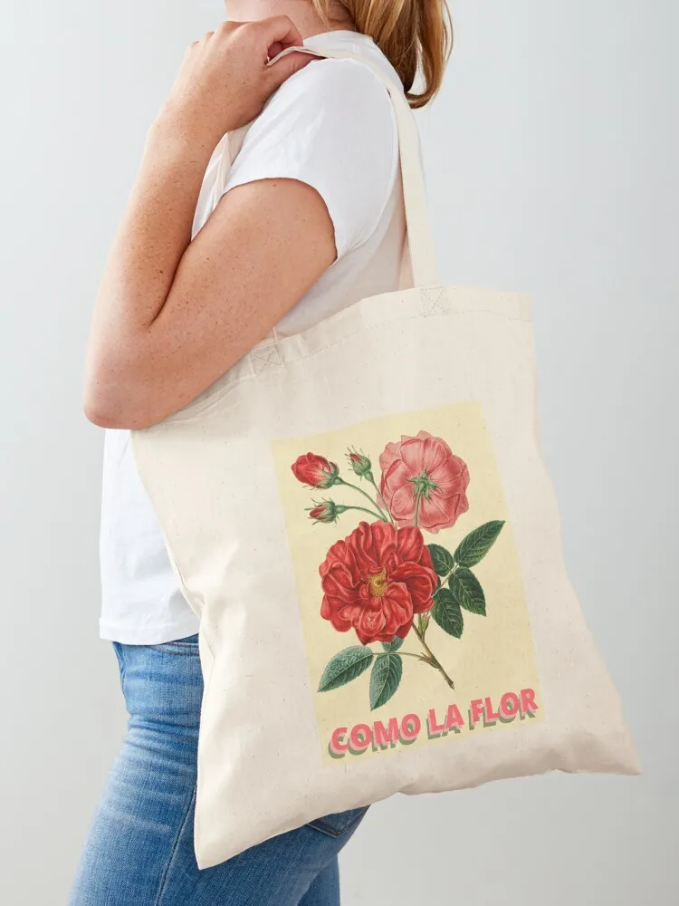 

COMO LA FLOR Tote Bag custom bags tote bag woman tote bags cloth bags eco pack