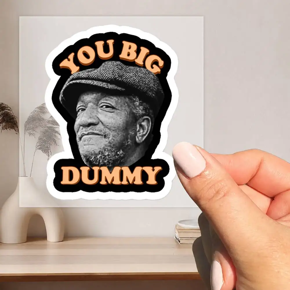 Redd Foxx Waterproof stickers for decorating car windows motorcycles and computers.