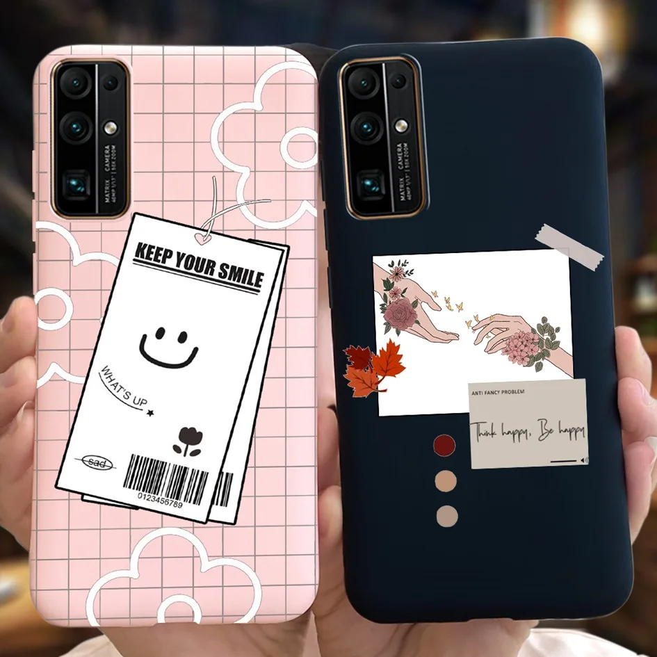 For Honor 30 Pro Case Honor 30 Pro Plus 5G Cover Cute Cartoon Painted Phone Cover For Honor 30 Pro+ EBG-AN10 BMH-AN10 Soft Funda