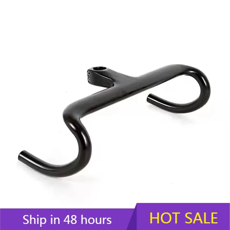 

POWER LEAP Factory Direct Sale Carbon Fiber Road Bike Drop Bar Custom Logo Lightweight Handlebar for Bicycle Accessories