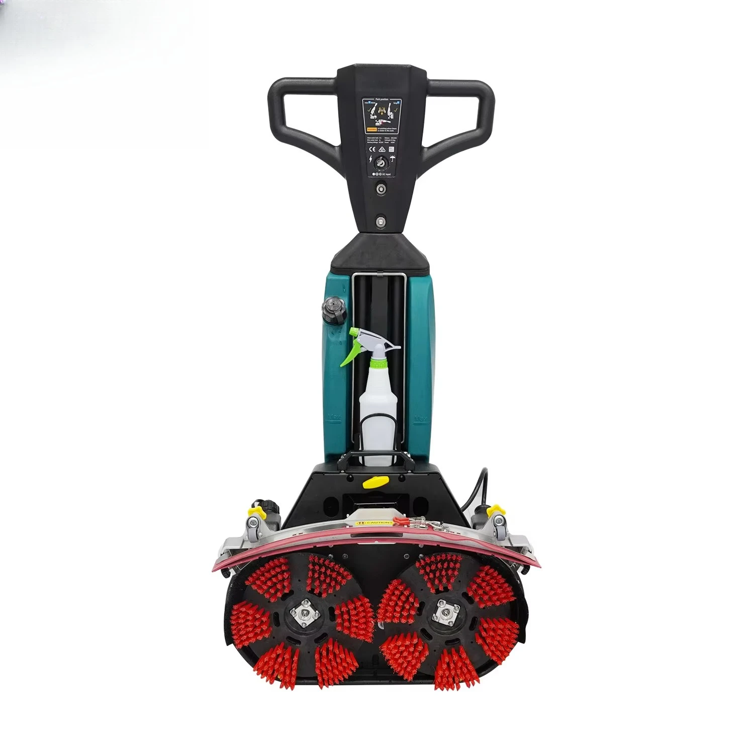 Mini Floor Scrubber Double Brush Office Marble Tile Washer Battery Automatic Floor Scrubber