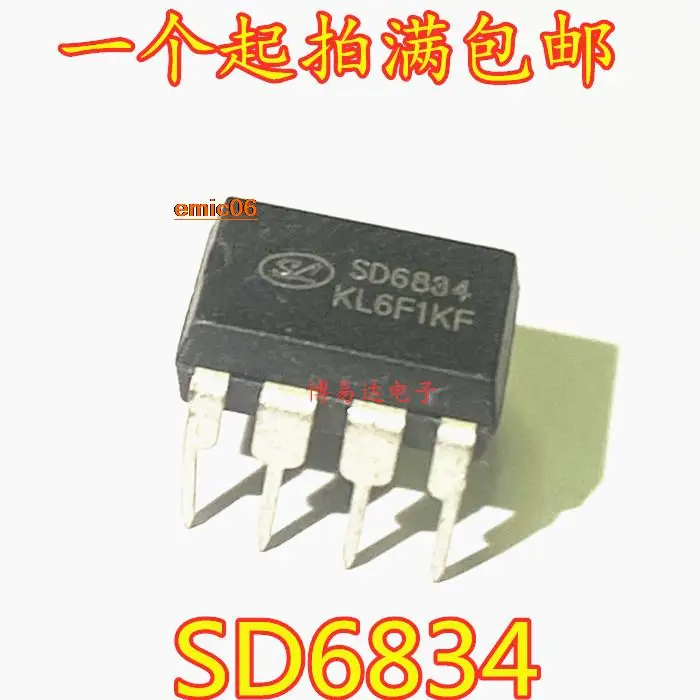 

10 шт. оригинальный в наличии SD6834 sd6834pled DIP-8