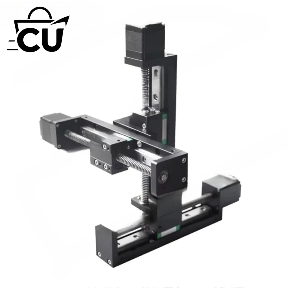 Micro Gantry Cnc Linear Modules Slide Table Xy Axis Multiaxial Rail Motion Guide Actuator Ball Screw Robotic Workbench