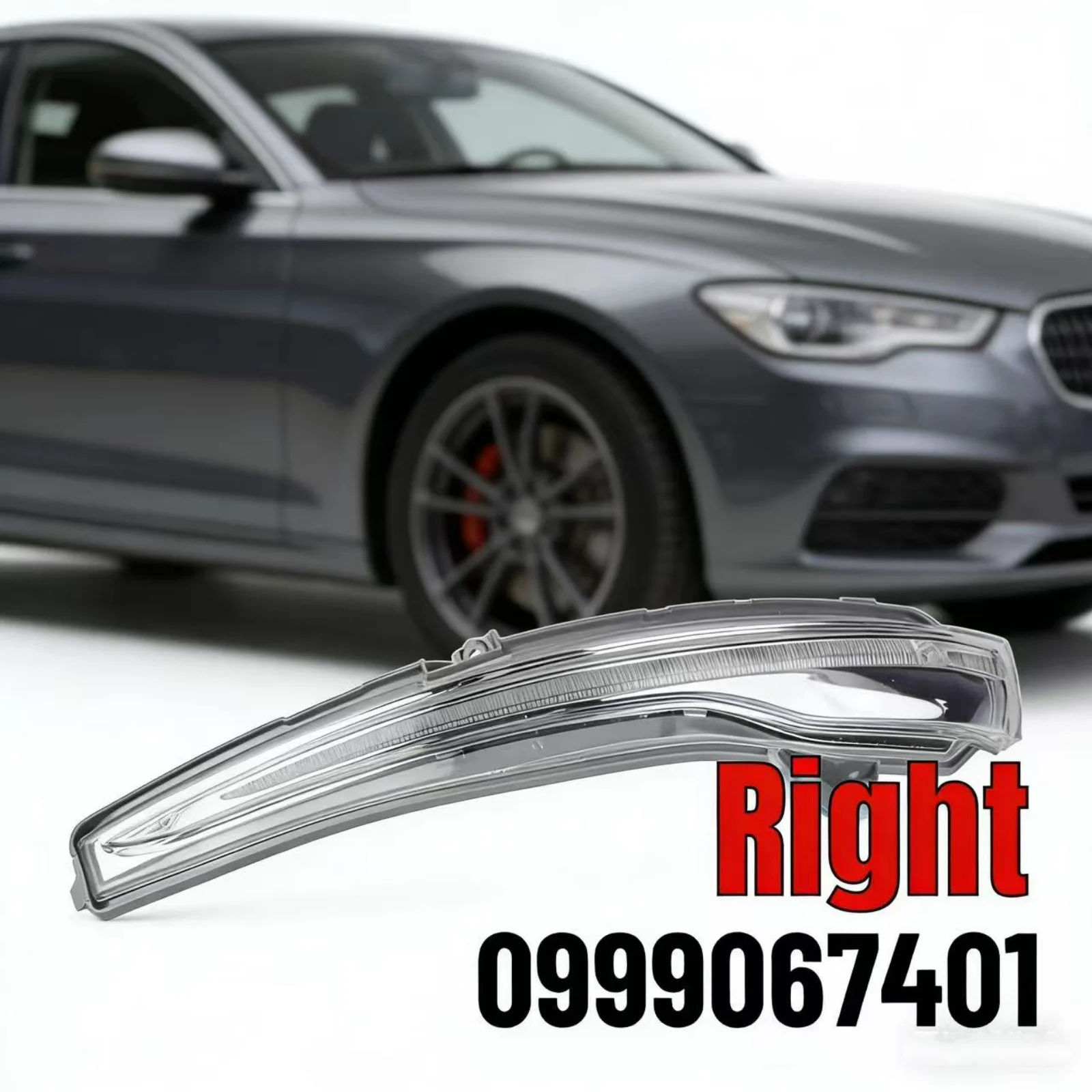 

Right Side Mirror Repeater Indicator Lamp For Mercedes W205 C-Class 0999067401 Easy To Install High Quality Car Light Part