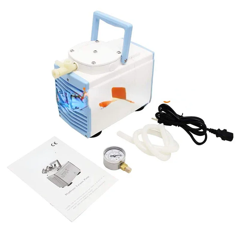 Pompe à vide de laboratoire à diaphragme sans huile, 20L/m, pression réglable pour le chromatographe