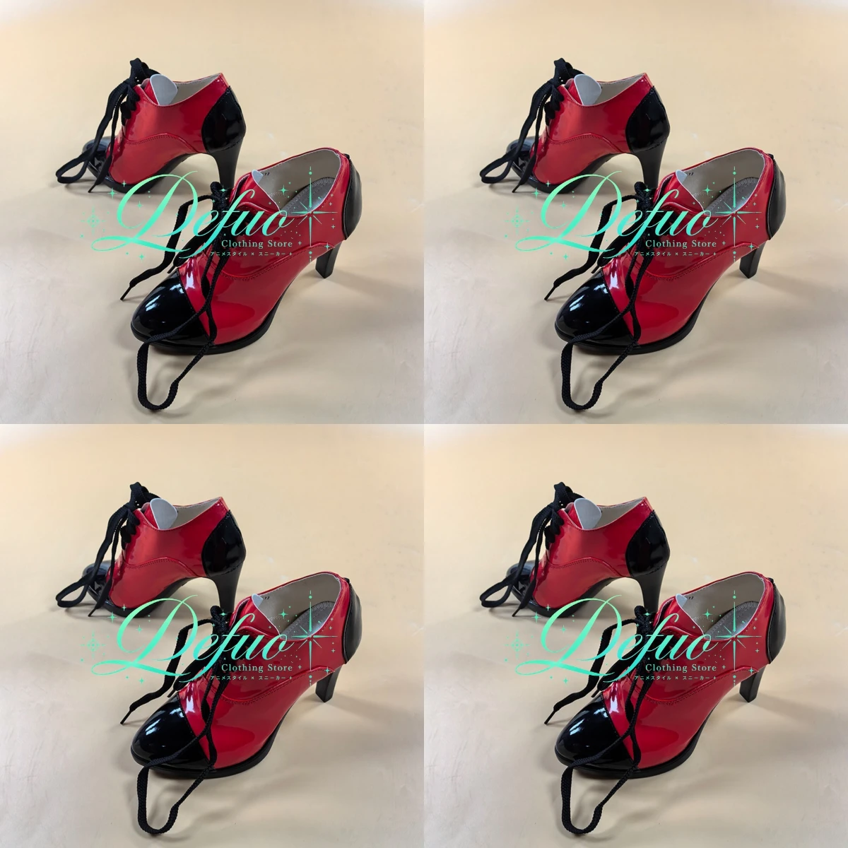 Black Butler Grell Sutcliff Cosplay Shoes Anime Performance Boots Custom Party Shoes