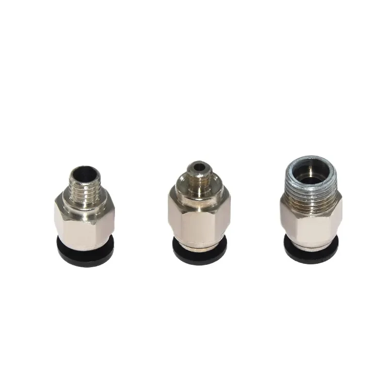 Pneumatic Quick Connect Fitting for 3D Printer Extruder Remote Feeding Tube Adapter Compatible with Creality Ender 3 Prusa