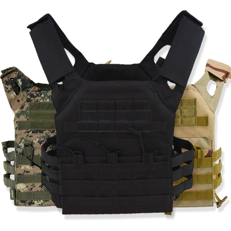 

Enlarged Version JPC Military Combat Assault Tactical Webbed Gear Carrier Vests Men Hunting CS Airsoft Training Vest