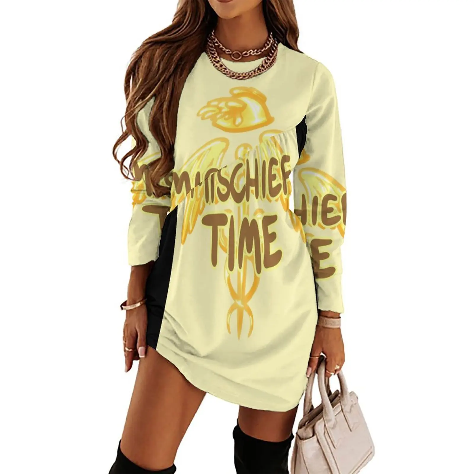 

Mischief Time Long Sleeved Dress Dresses for wedding party summer clothes for women summer outfits for women 2024