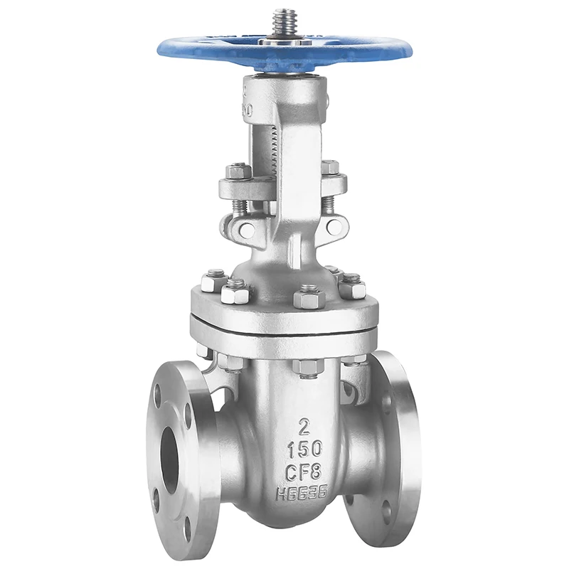 Dn65 Stainless Steel 304 Stem Water Steam Oil Cf8 Ansi Flange Pipe Manual Operated Gate Valve