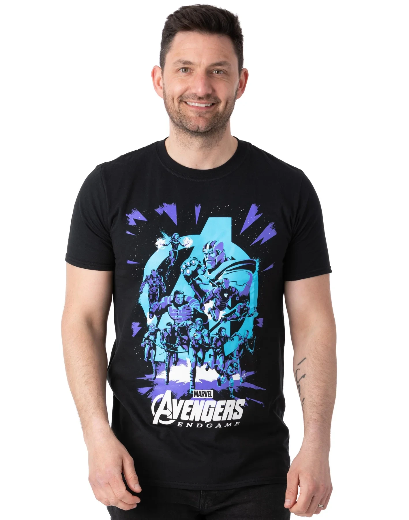 

Летняя горячая распродажа, официальная футболка с принтом Marvel Guardians of The Galaxy, футболка унисекс с круглым вырезом и короткими рукавами