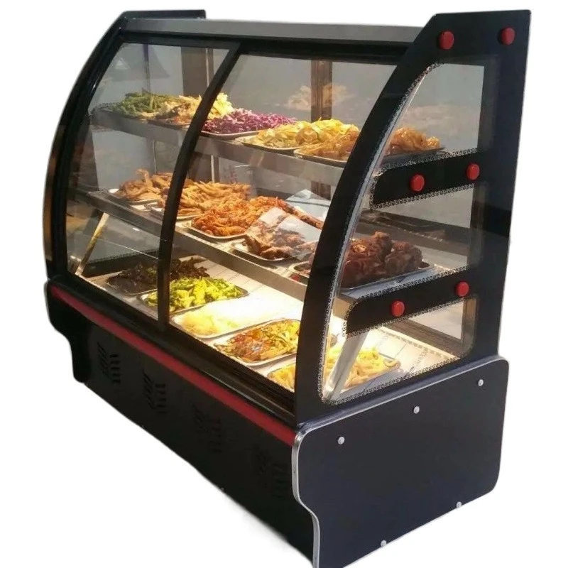 

Cold vegetable display cabinet Refrigerated cooked food braised meat braised vegetable cabinet Fresh-keeping duck neck cabinet