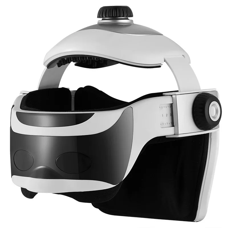 Head Massager Electric Head Physiotherapy Instrument Massage Helmet Hot Compress To Relieve Fatigue and Migraine - Image 6