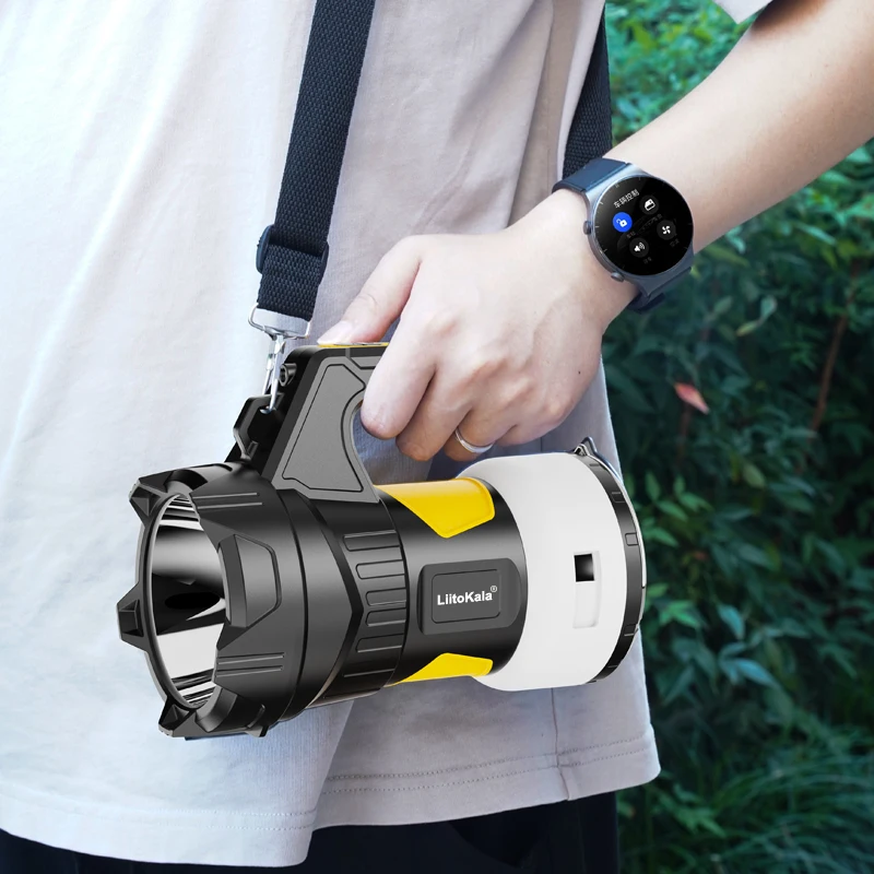 LiitoKala 4000mah batterie LF-908 LED multifonction