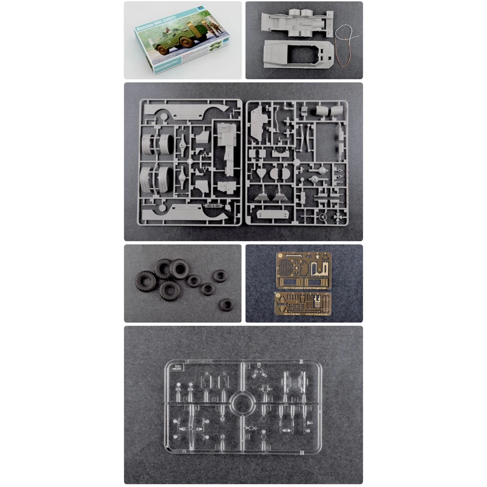 

Trumpeter 05513 1:35 Scale Russian NBC Early Scout Vehicle Car Plastic Assembly Model Kit Military Toy