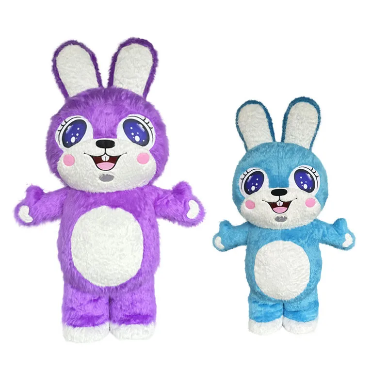 

SAYGO Inflatable Plush Rabbit Costume Mascot Party Cute Rabbit Cartoon Costume Festival Cosplay Mascot Costume