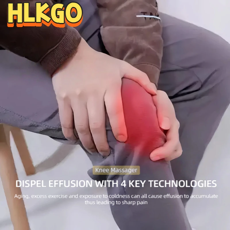 

Rechargeable Kneecap Treasure Massager, Smart Hot Compress with Laser Infrared for Multi-Joint Pain Stiffness Relief