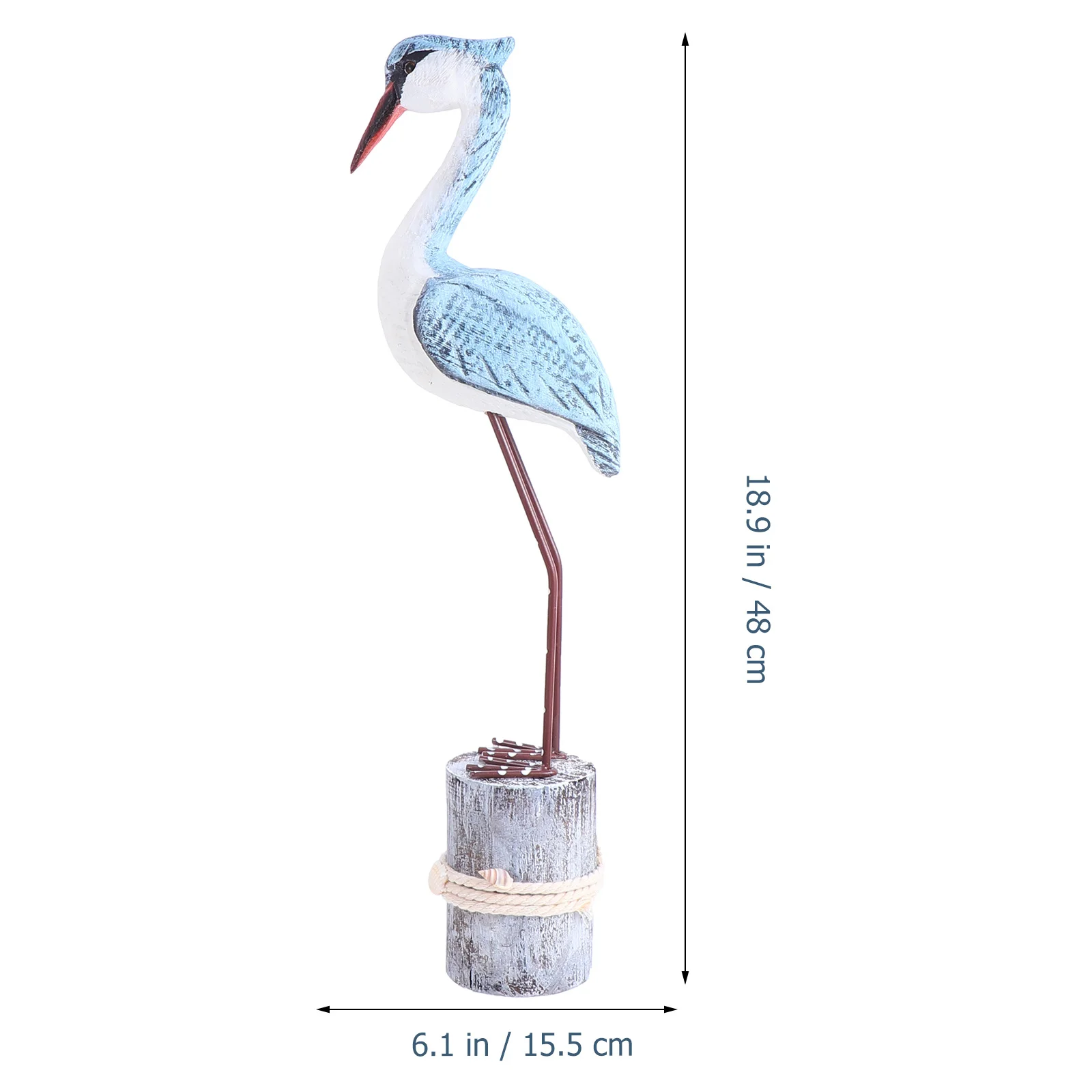 

Wooden Seagull Decoration Beautiful Home Furnishing Tabletop Ornament for Birthday Wedding Christmas Festival Decor