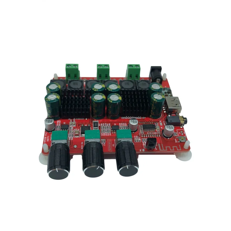 Bluetooth Digital Receiver Amplifier Board 2.1 Channel Amplifier Board Three Five Electrons HF208