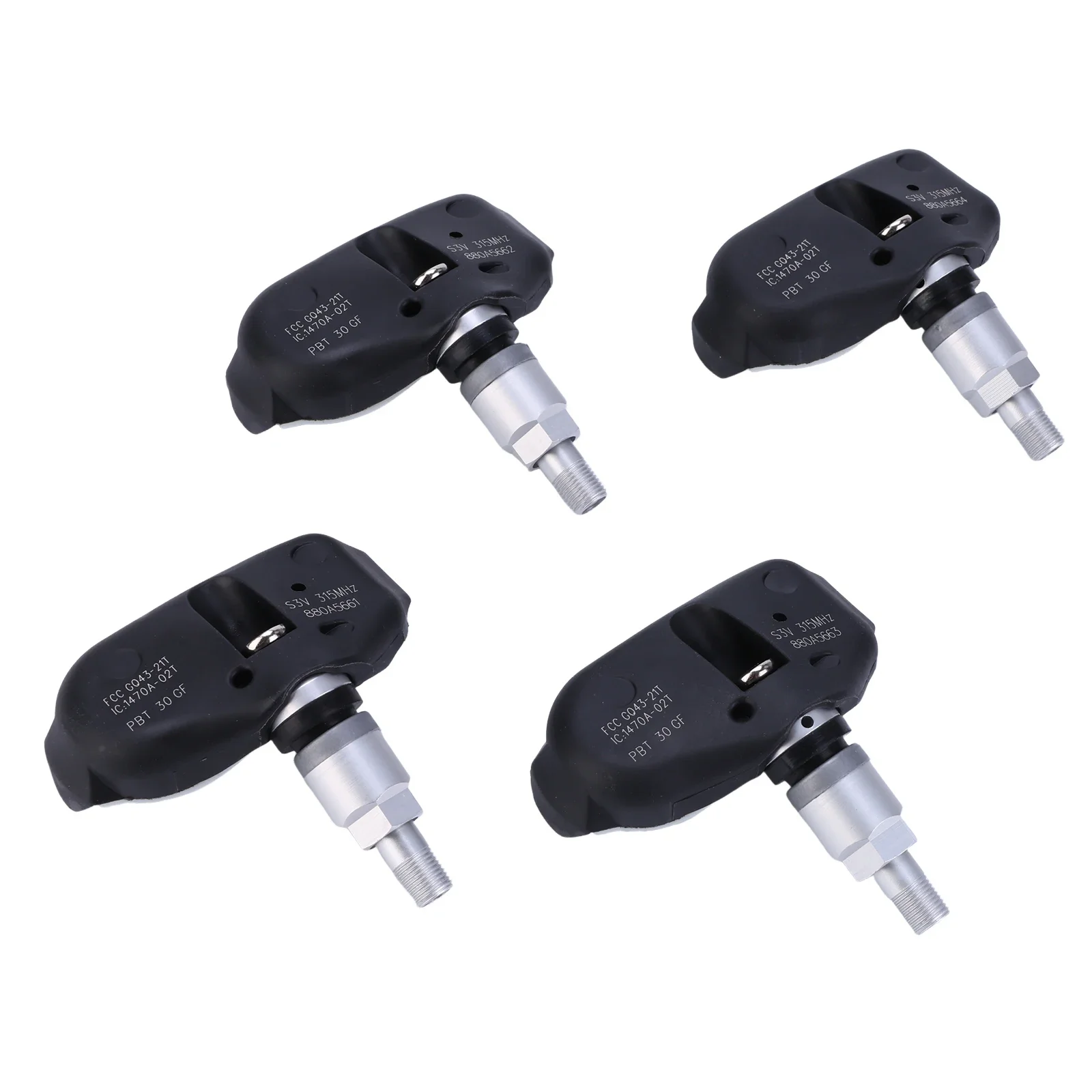4 stuks TPMS Sensor 06421-S3V-A04 Compatibel voor Acura MDX 2005-2006 Ridgeline 2006-2014 Odyssey Touring 2005-2007 Vervangen