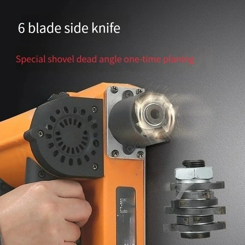 Electric wall planer Putty dust-free concrete wall renovation shovel gray machine 1880W Automatic shovel wall tool 220V