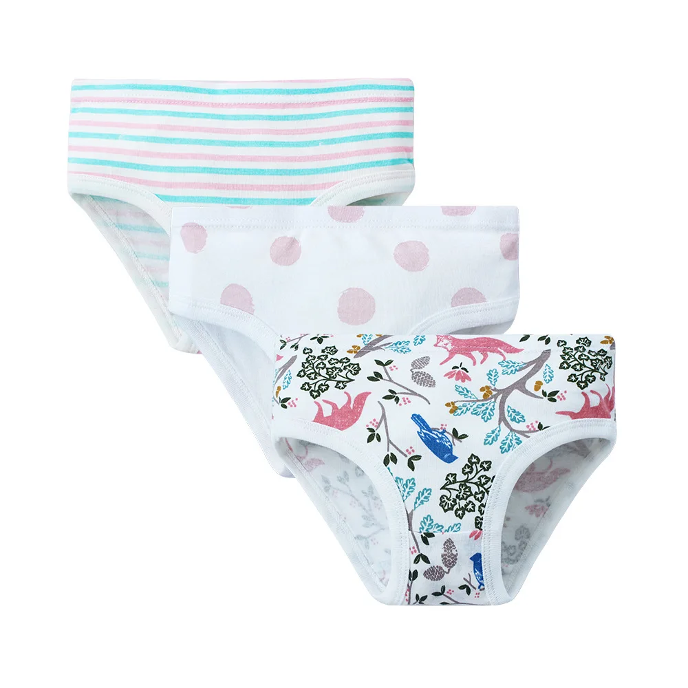 1/3/6/9 Pcs Kinder Mädchen Höschen 100% Baumwolle Weiche Hübsche Cartoon Einhorn Druck Unterwäsche Für Mädchen unterwäsche Boxer Atmungsaktiv – Detail 20