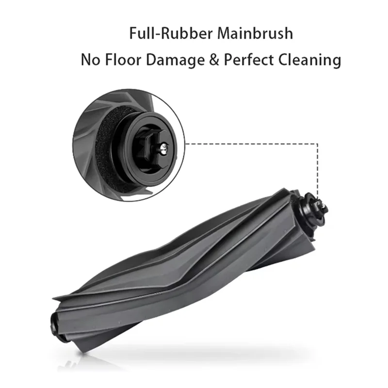 TAIGH-For Dreame Bot L20 Ultra/L30 Ultra/X20 Pro Replacement Accessories- Main Side Brush, Mop Cloths, Hepa Filter& Dust Bag Set