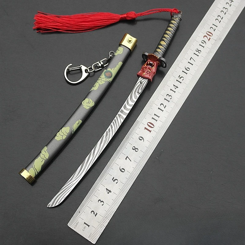 22cm RGX 11z Pro Onimaru Kunitsun Katana Valorant Game Peripheral All Metal Toy Samurai Craft Accessorie Ornament Collection Toy