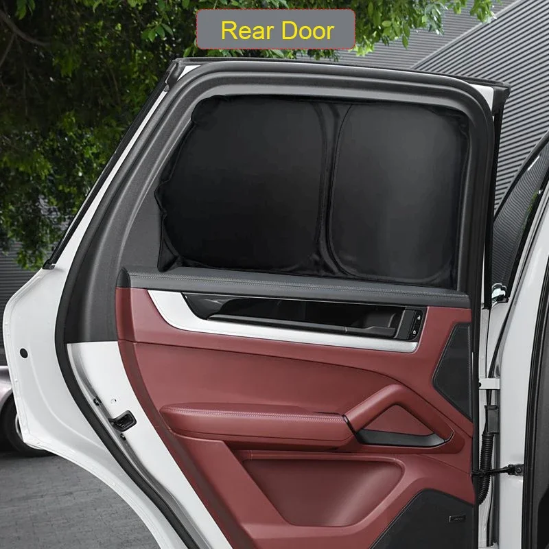 

Car Window Specific Privacy Sunshade Curtain For Porsche Cayenne 2018-Present Anti-UV Heat Insulation Protect Cover Accessories
