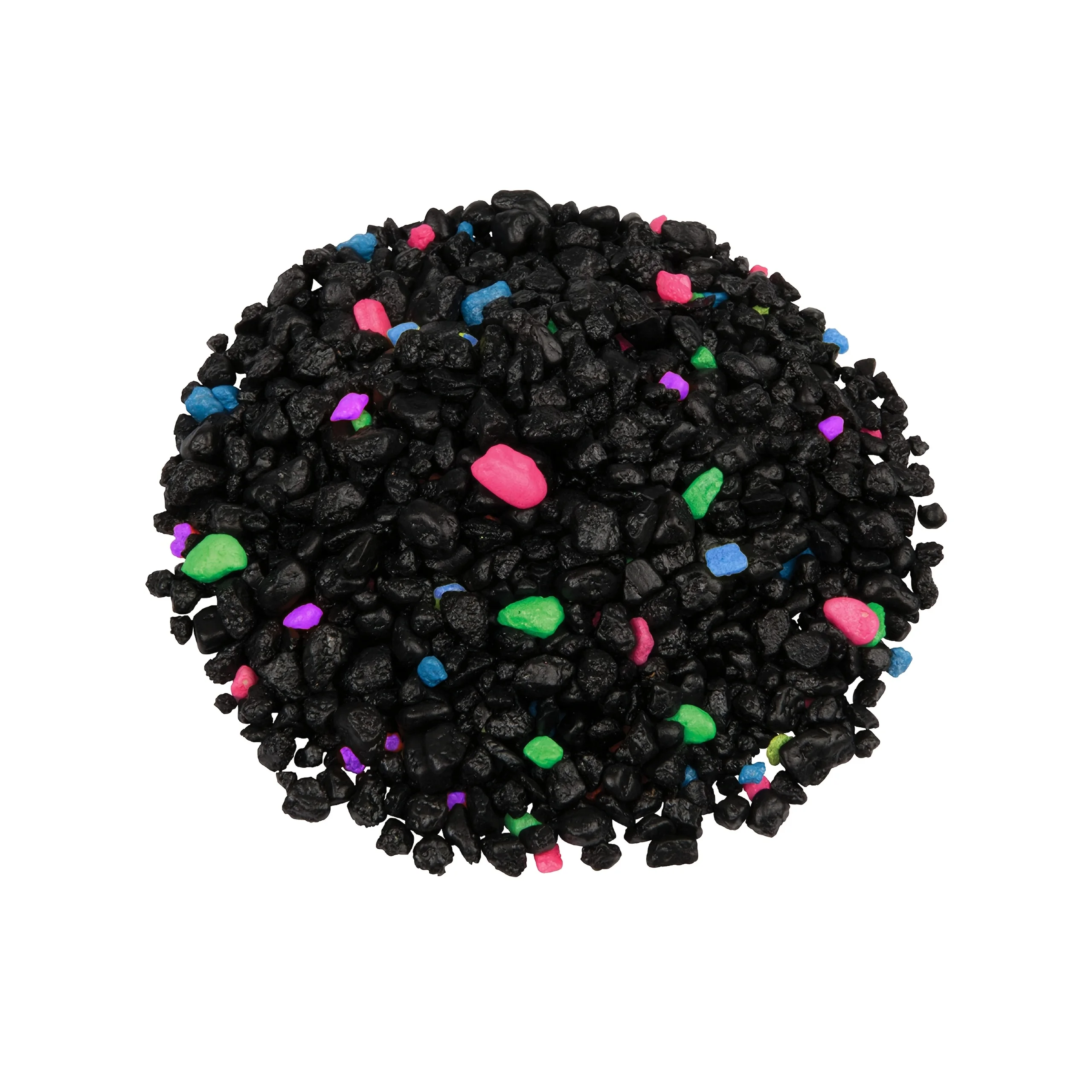 Vibrant Multi-Color Fluorescent Pebbles - Ideal for Aquarium Gravel, Fish Tank Substrate, Vase Filler, and Creative Landscaping