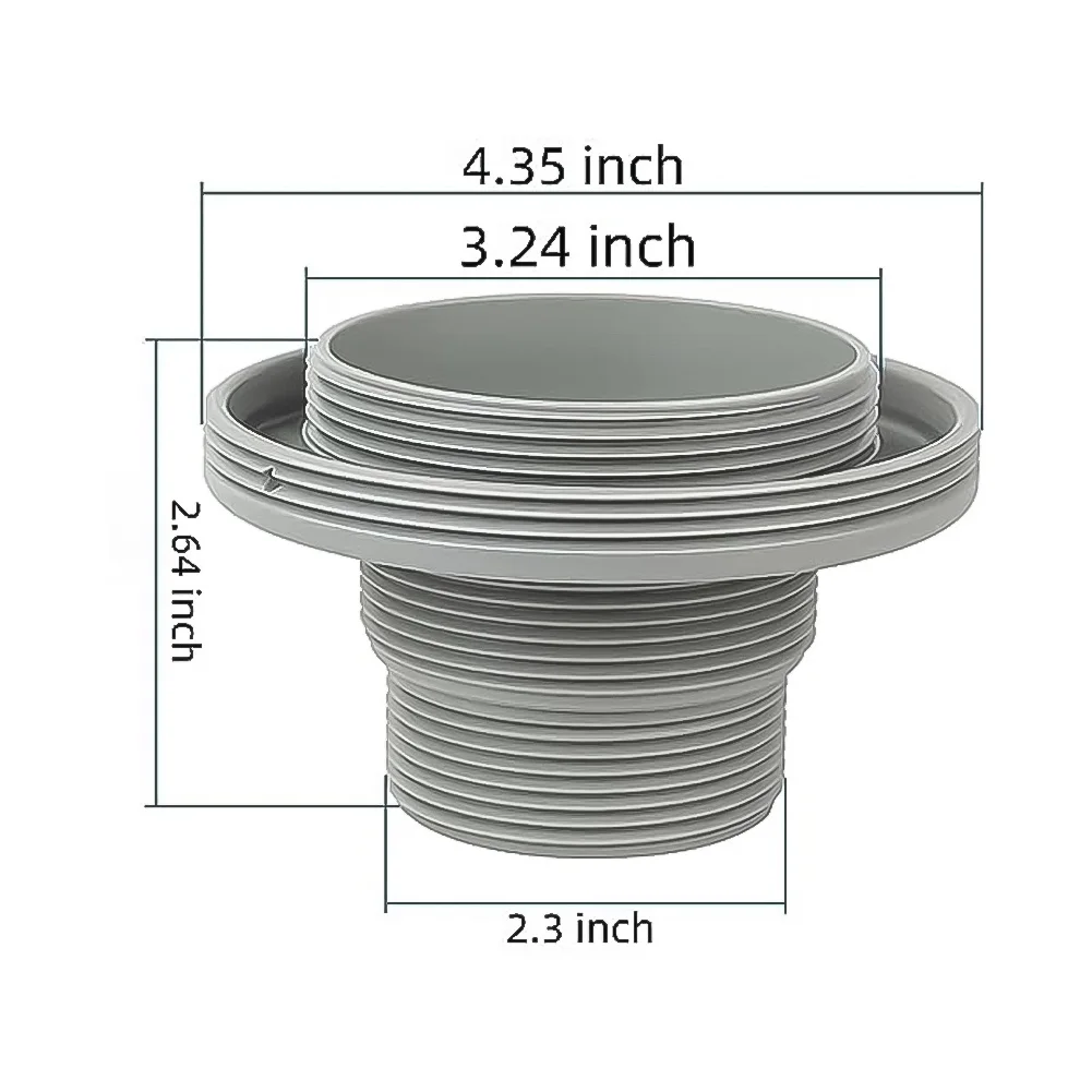 Pool Hose Adapter For Replacement Hose Adapter Pool Parts For Intex 10744 Threaded Strainer Connector Swimming Pool Accessories