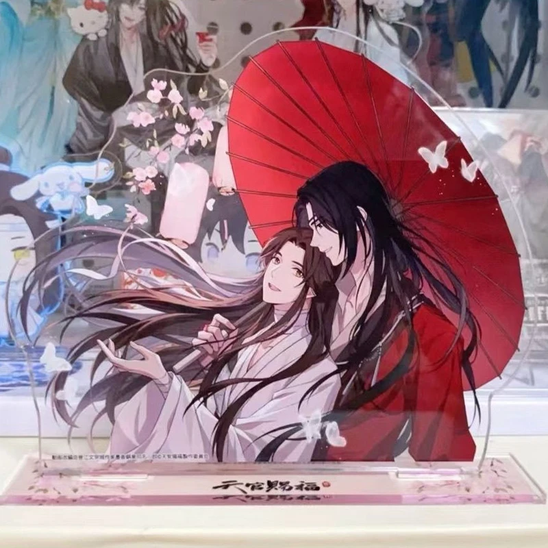 Anime Tian Guan Ci Fu  Heaven Official's Blessing Acrylic Stand Model Xie Lian Hua Cheng Couple Figure Decoration birthday gift