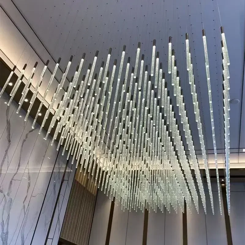 Transparent Acrylic Plastic Plexiglass Solid Rod PMMA Round Bar Organic Glass Rod Bubbles Rod Clear Light Guide Plastic Sticks