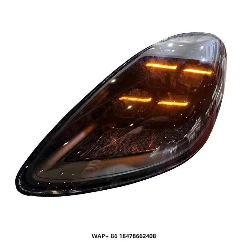 For 718 982/Boxster 2016-2024 LED Headlights Matrix Style Headlamp Car Accessories Front Lights