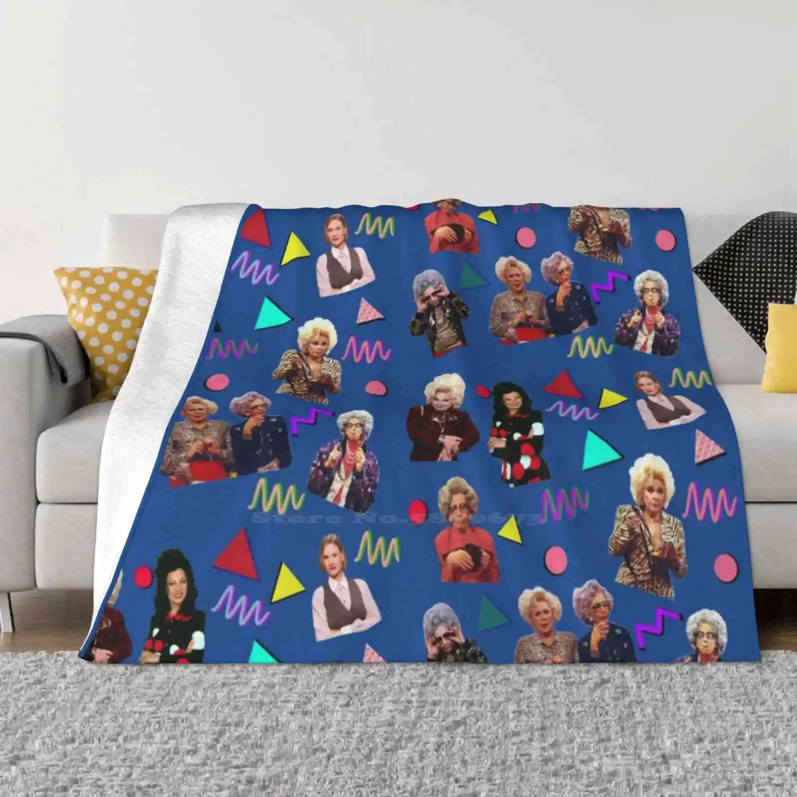 The Nanny Creative Design Comfortable Warm Flannel Blanket The Nanny Collage Sylvia Fine Grandma Yetta Cc Babcock Fine Fran 90S