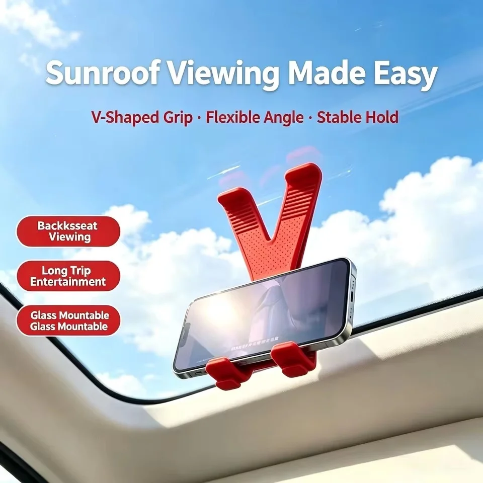 Powerful Silicone Suction Cup Phone Holder, Lazy Holder, Can Be Freely Bent Into Any Shape, Suitable For Multi Angle Adjustment - view 5