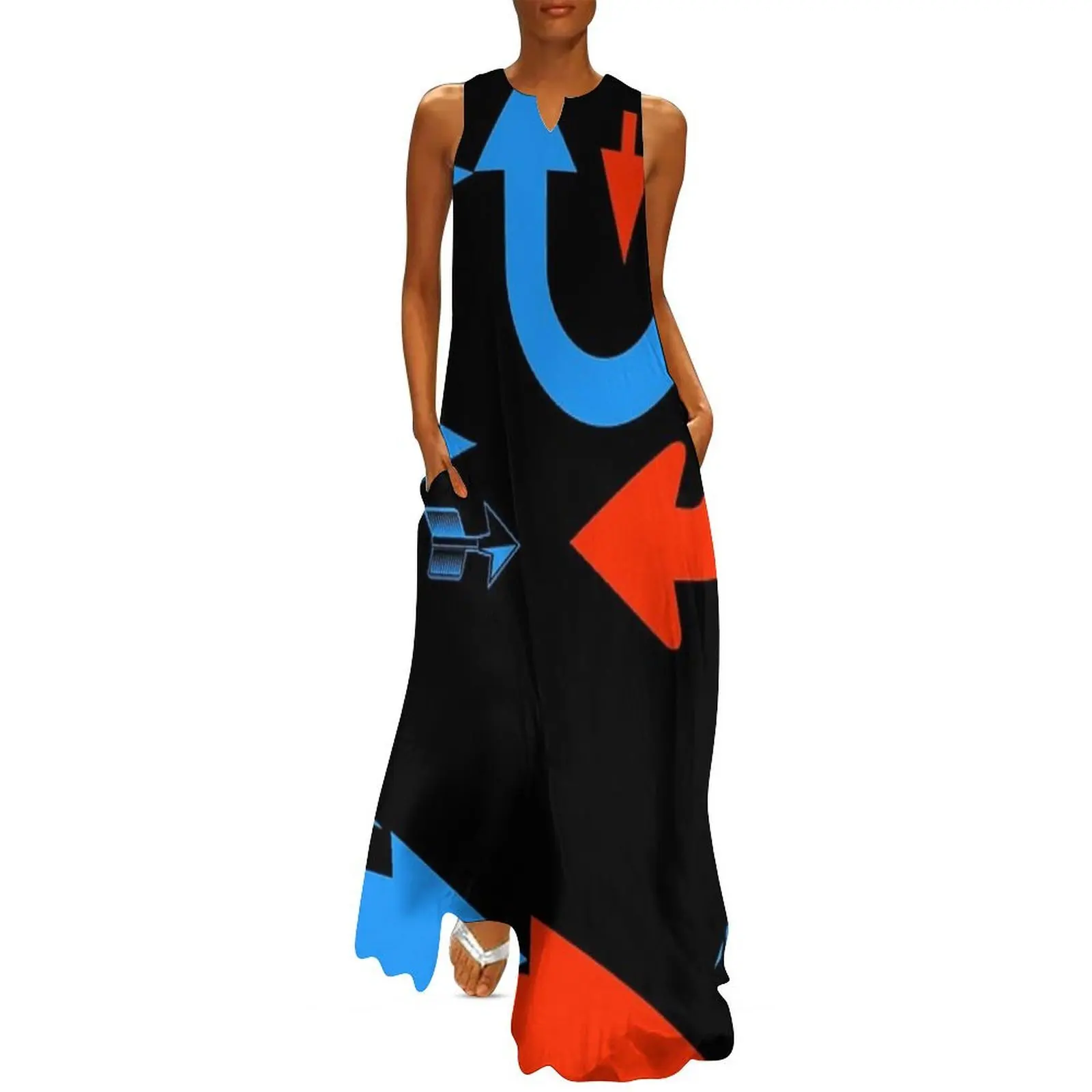 

Arrows Long Dress chic and elegant woman dress luxury evening dresses for women 2025 dress women summer Clothing female