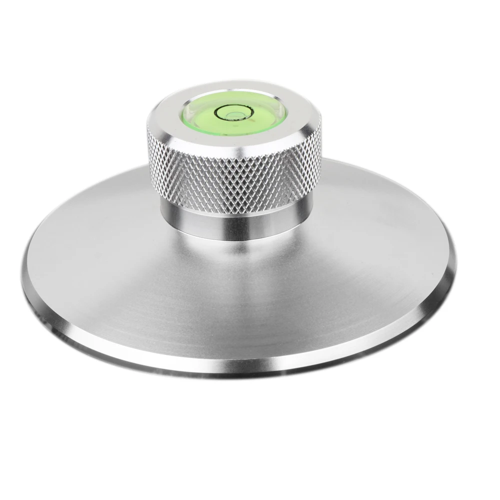

Highly Recommended-LP Vinyl Turntable Recorder DISC Stabilizer Vibration Weight Clamp With Lever Full Aluminum Alloy CNC