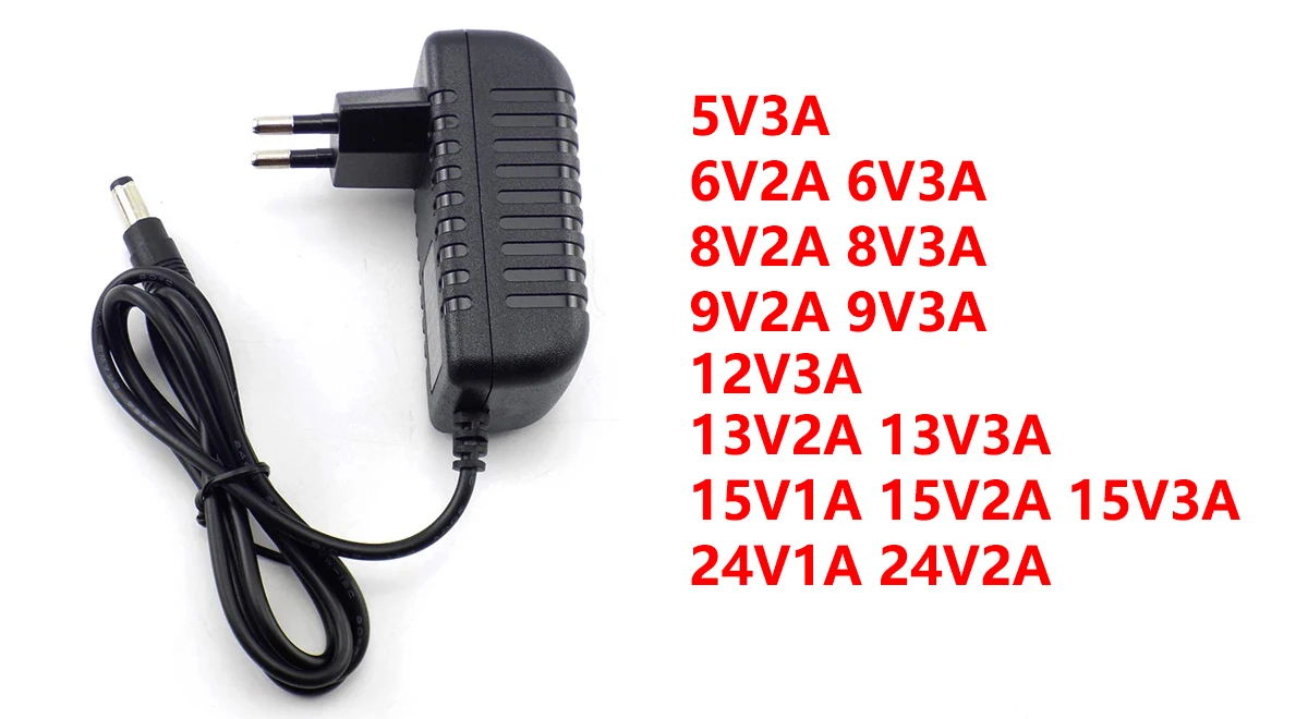 AC 220V TO DC 5V 6V 8V 9V 12V 13V 15V 24V LED Power Supply Adapter 1A 2A 3A 5A 6A 8A 10A Power Supply Adapter 220 V PowerSupply