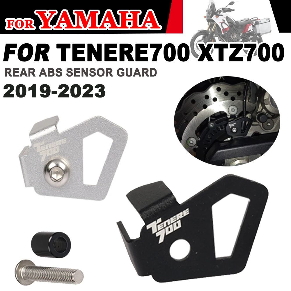 2023 Tenere700 Motorcycle Rear ABS Sensor Guard Protective Cover For YAMAHA TENERE700 T7 XTZ700 2019 2020 2021 2022 Accessories