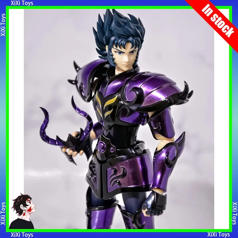 

Saint Seiya Myth Cloth EX Capricorn Shura Action Figure with Damaged Armor Hades Surplice Dark Gold Knights of Zodiac CS Model