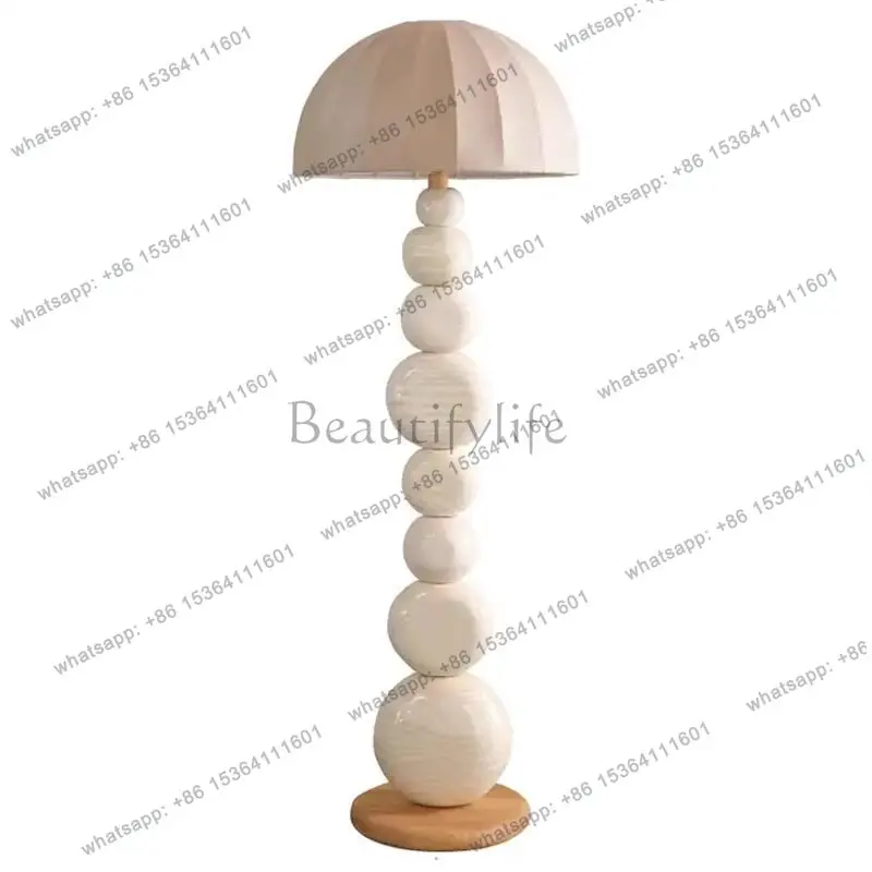 Simple zebra floor luminous object medieval creative painted ball ornament luminous object