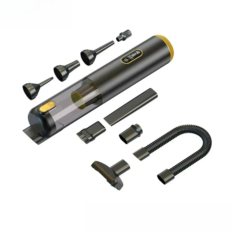 4in1 portable mini wireless vacuum cleaner 2 suction modes suitable for small area cleaning, suitable for cars desks keyboards