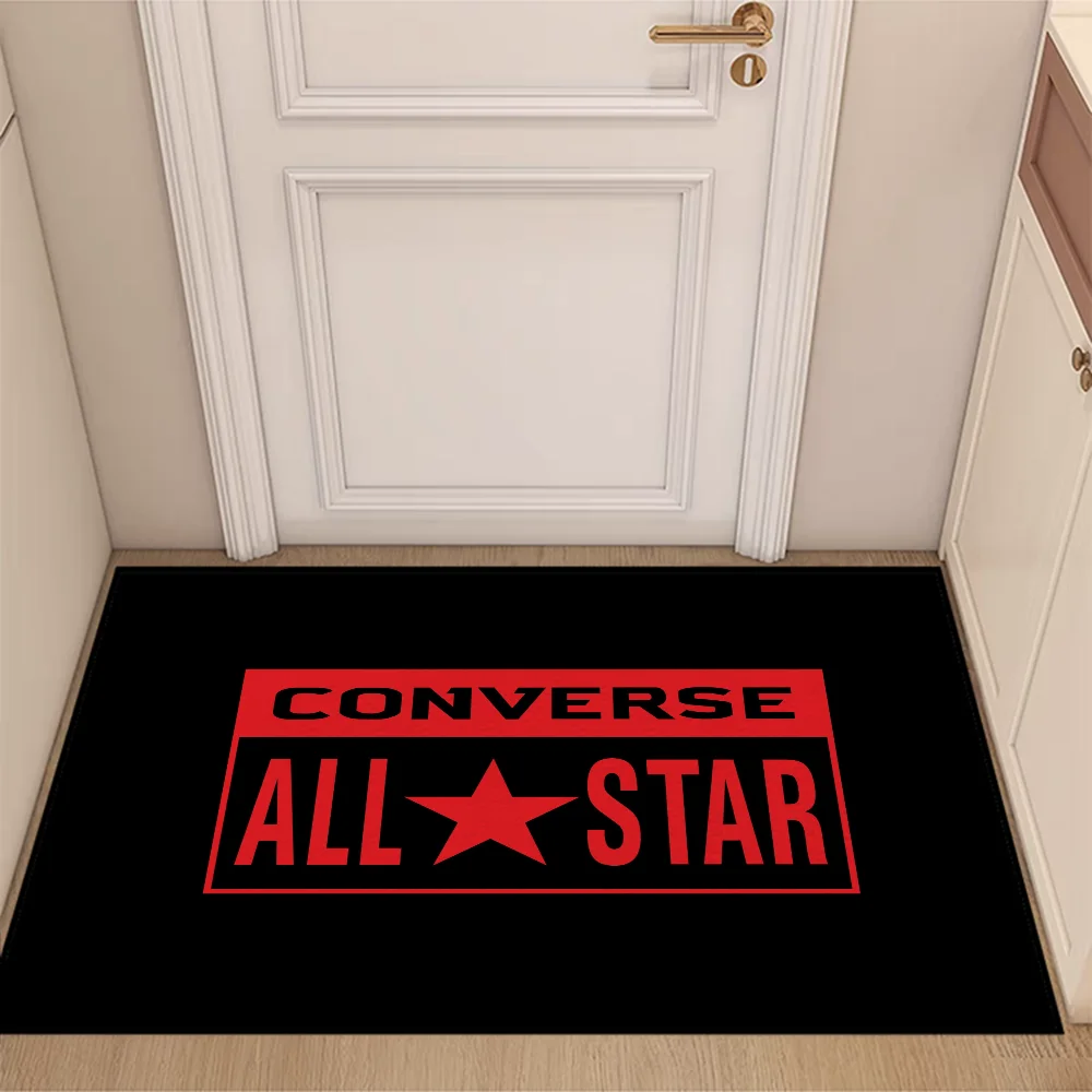 C-CONVERSE Bathroom Floor Mats Washable Non-slip Kitchen Rug Welcome Mat Mat for Hallway Doormat for Entrance Door Room Rugs