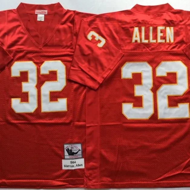 Vintage Men's Sports Apparel Wholesale Kansas City Chiefs Football Jersey Cross-border Olive Ball Gear Sumer Season